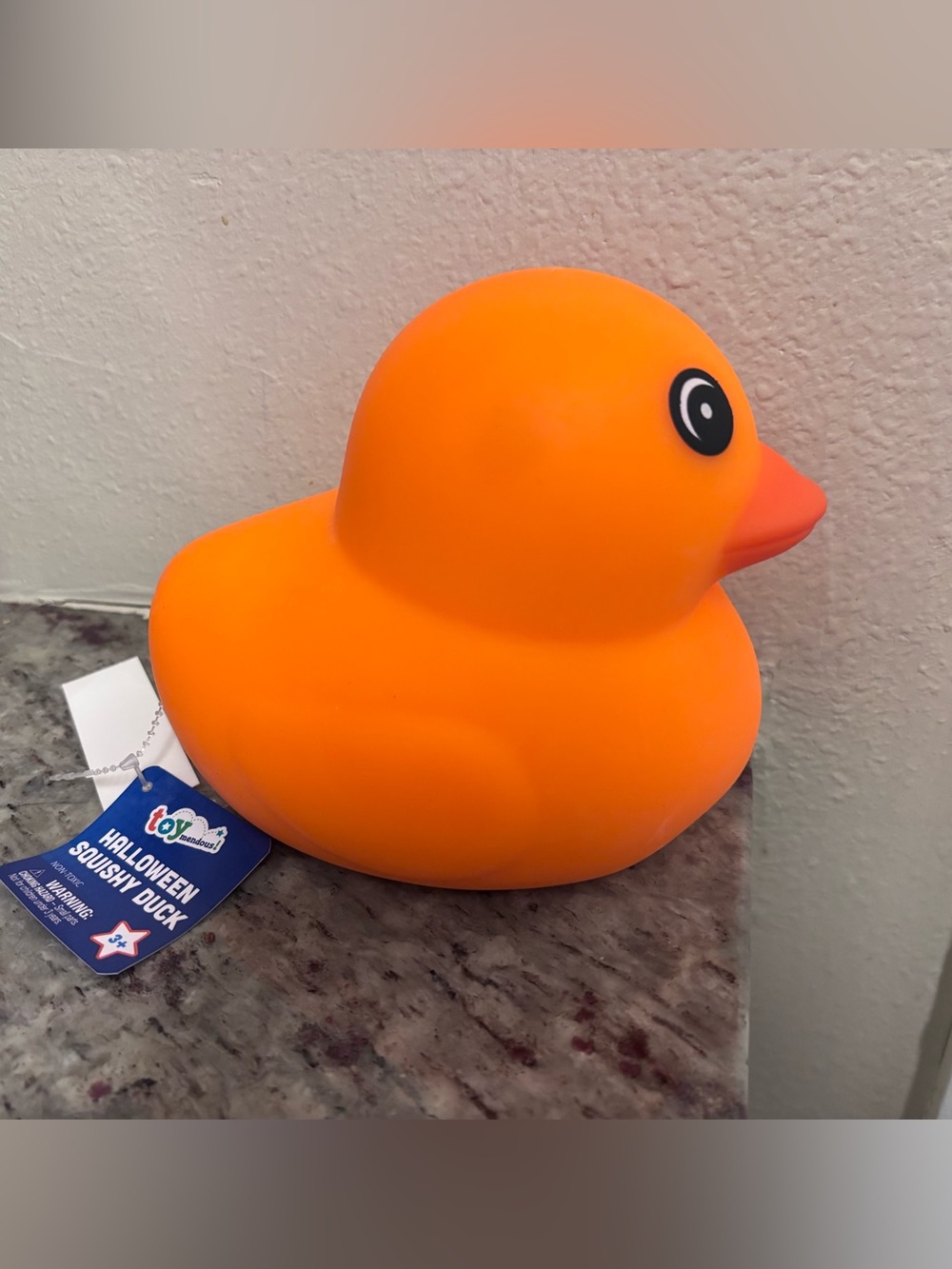 ToyMendous Halloween Duck Squishy - Orange
